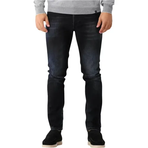 Icon Jeans mit Slim Fit , Herren, Größe: W33 - Dondup - Modalova