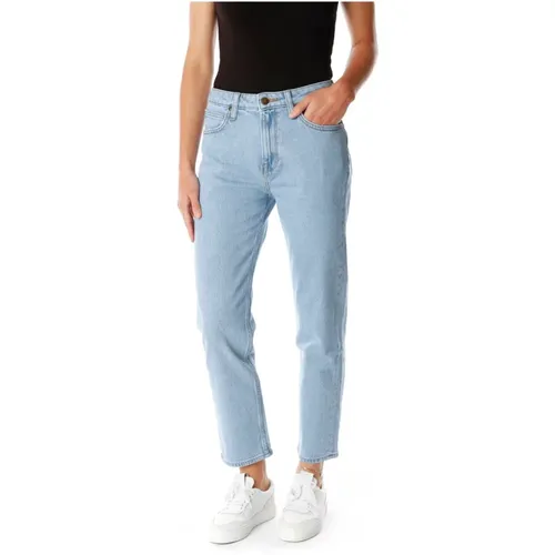 Carol Straight Fit Highwaist Jeans , Damen, Größe: W30 L34 - Lee - Modalova