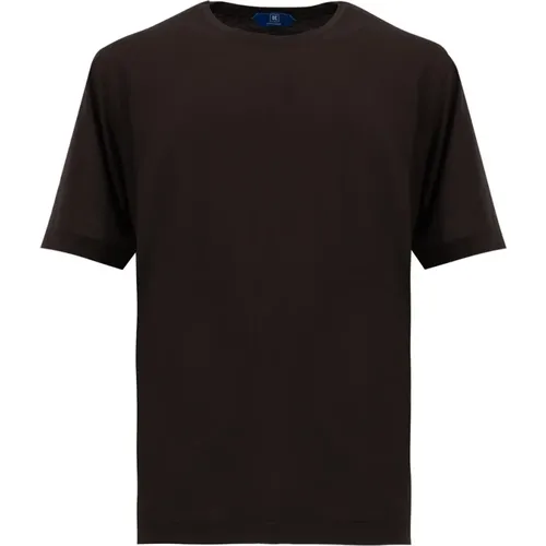 Stylisches Braunes T-Shirt für Männer , Herren, Größe: 4XL - Kired - Modalova