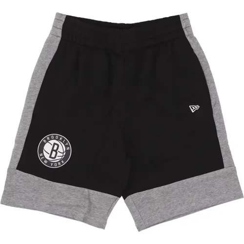 NBA Farbblock Shorts , Herren, Größe: S - new era - Modalova