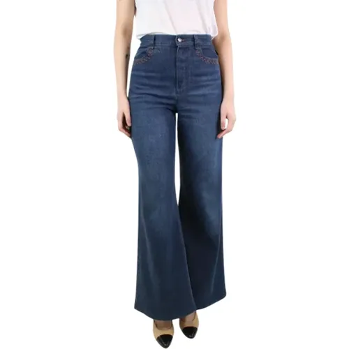 Pre-owned Cotton jeans , female, Sizes: S - Chloé Pre-owned - Modalova