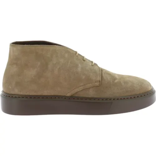 Chukka Sneaker Espresso Tobacco , male, Sizes: 8 UK, 11 UK, 6 UK, 7 1/2 UK, 8 1/2 UK, 10 UK, 7 UK, 9 UK - Doucal's - Modalova