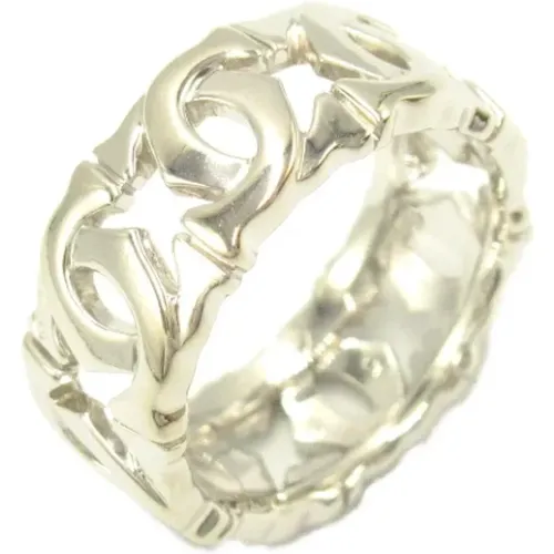 Pre-owned White Gold rings , female, Sizes: ONE SIZE - Cartier Vintage - Modalova