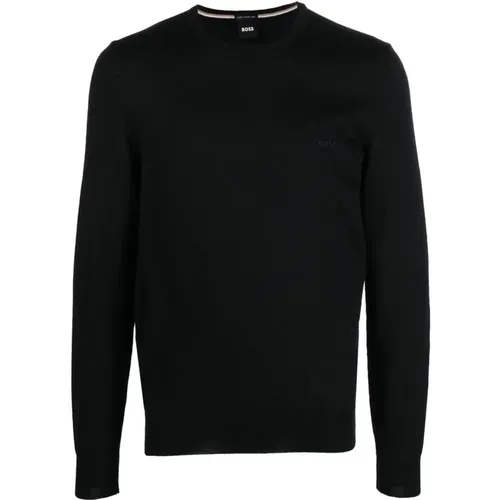 Wool Knitwear in Botto-L Style , male, Sizes: L, 3XL, 2XL, M, S, XL - Hugo Boss - Modalova