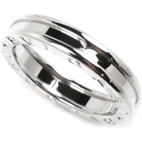 Pre-owned White Gold rings , female, Sizes: ONE SIZE - Bvlgari Vintage - Modalova