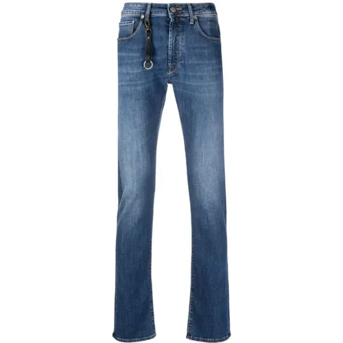 Slim-fit Jeans , male, Sizes: W33, W32, W36 - Incotex - Modalova