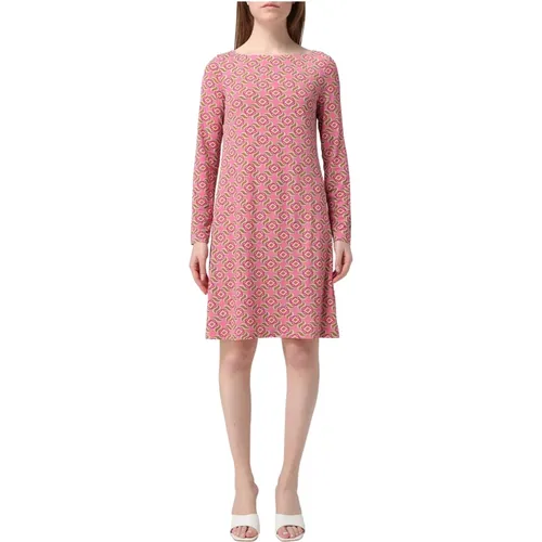 Swirl Print Dress , female, Sizes: L, XL, S, M - Maliparmi - Modalova
