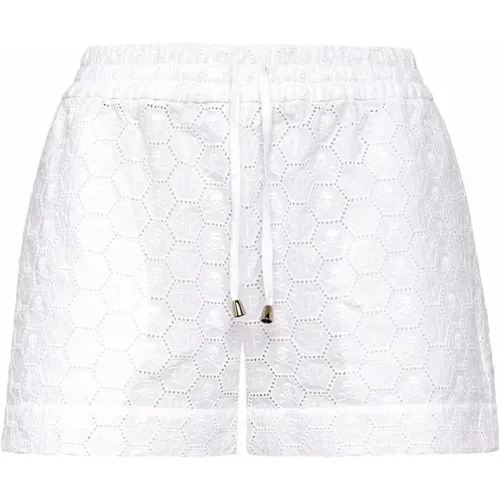 Lace shorts , female, Sizes: XS, L - Philipp Plein - Modalova