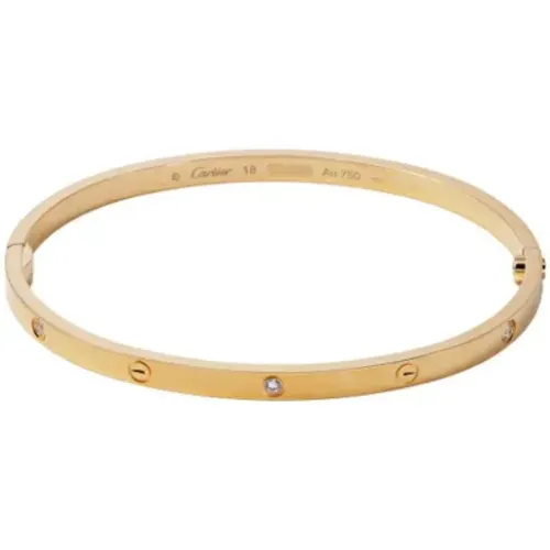 Pre-owned Gold bracelets , female, Sizes: ONE SIZE - Cartier Vintage - Modalova