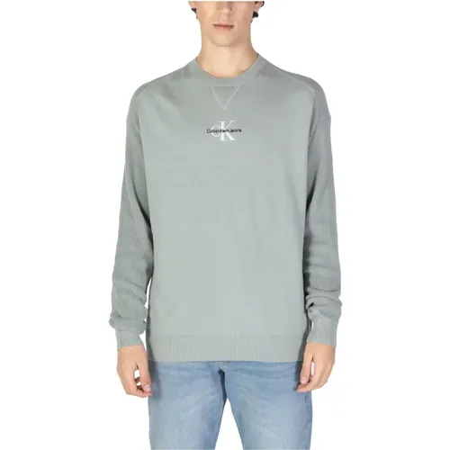 Herren Pullover Herbst/Winter Kollektion , Herren, Größe: XL - Calvin Klein Jeans - Modalova