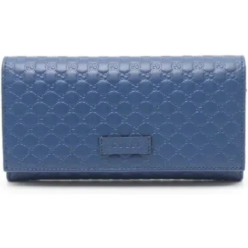 Pre-owned Leather wallets , female, Sizes: ONE SIZE - Gucci Vintage - Modalova