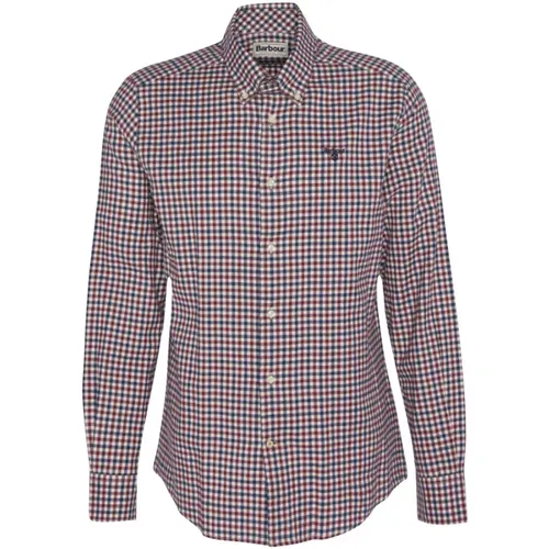 Herren Heavy Twill Button Down Hemd , Herren, Größe: L - Barbour - Modalova