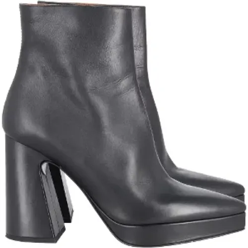 Pre-owned Leder boots , Damen, Größe: 43 EU - Proenza Schouler Pre-owned - Modalova