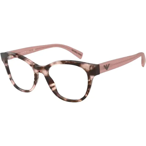 Clairsemé Ea3162 Cat-Eye Acetate Eyeglasses , female, Sizes: ONE SIZE - Emporio Armani - Modalova
