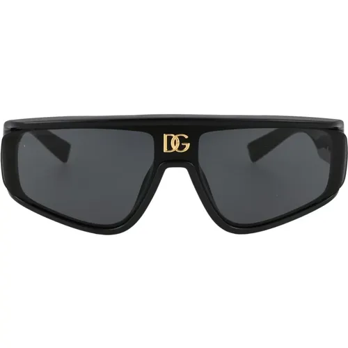 Stylish Sunglasses 0Dg6177 , male, Sizes: 46 MM - Dolce & Gabbana - Modalova