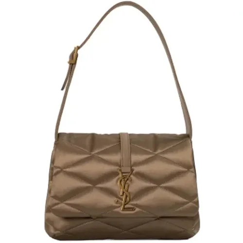 Pre-owned Suede handbags , female, Sizes: ONE SIZE - Yves Saint Laurent Vintage - Modalova