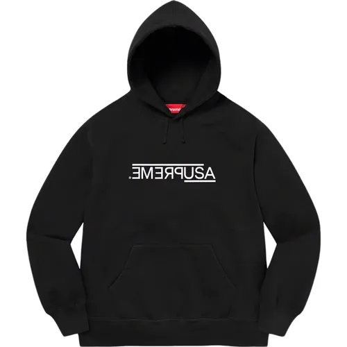 Limitierte Auflage Schwarzer Kapuzenpullover - Supreme - Modalova