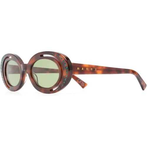 Sonnenbrille , Damen, Größe: 51 MM - Marni - Modalova