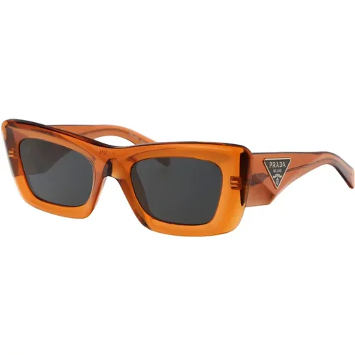 Stylische Sonnenbrille mit 0PR 13Zs , Damen, Größe: 50 MM - Prada - Modalova
