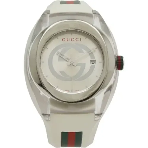 Pre-owned Rubber watches , female, Sizes: ONE SIZE - Gucci Vintage - Modalova