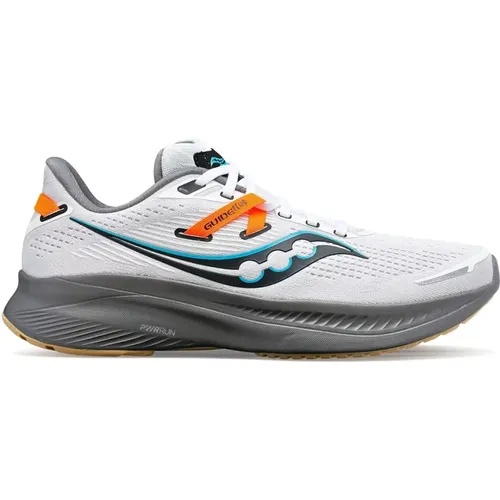 Weiße Kies Sneakers für Männer , Herren, Größe: 44 1/2 EU - Saucony - Modalova