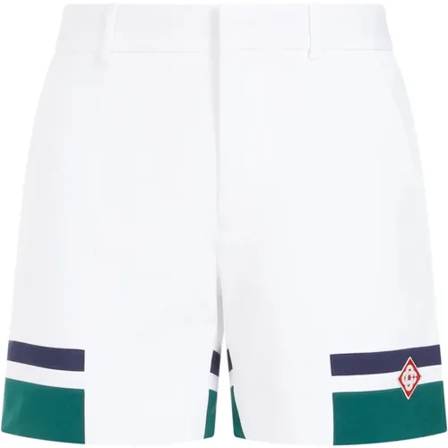 Midnight Sail Tailoring Shorts , male, Sizes: M - Casablanca - Modalova