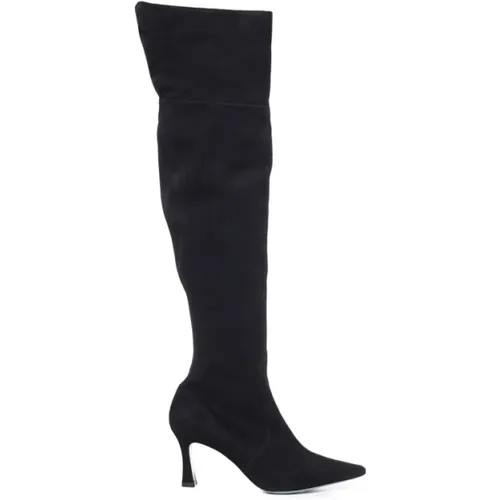 Over-knee Boots , Damen, Größe: 38 1/2 EU - Fratelli Russo - Modalova