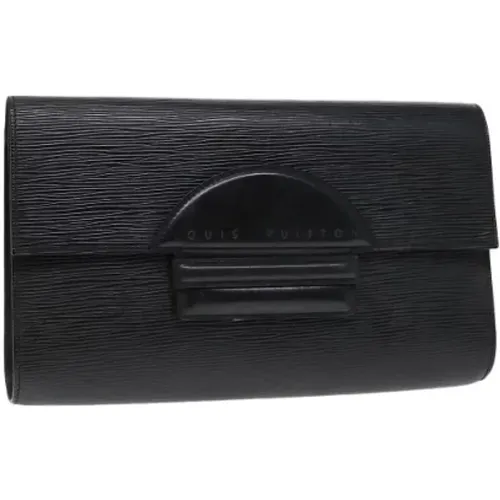 Pre-owned Leather clutches , female, Sizes: ONE SIZE - Louis Vuitton Vintage - Modalova