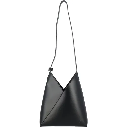 Schwarze Fortune Cookie Handtasche - MM6 Maison Margiela - Modalova