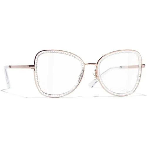Originale Korrekturbrille mit 3-jähriger Garantie , Damen, Größe: 51 MM - Chanel - Modalova