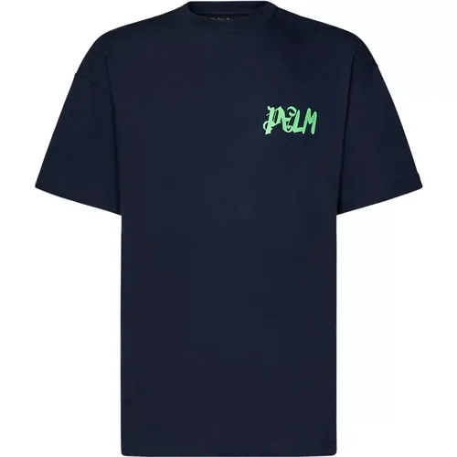 T-Shirts , Herren, Größe: L - Palm Angels - Modalova