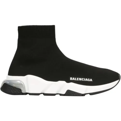 Schwarze Speed Sneakers , Herren, Größe: 44 EU - Balenciaga - Modalova