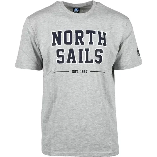 T-Shirts , male, Sizes: M, XL, 2XL, S, L - North Sails - Modalova