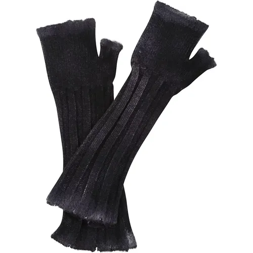 Wool Cashmere Gloves Made in Italy , female, Sizes: ONE SIZE - Avant Toi - Modalova