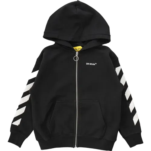 Kinder Pfeil Hoodie Reißverschluss - Off White - Modalova