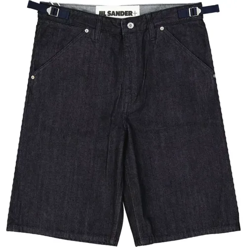 Denim Shorts High-Waist Herrenmode , Herren, Größe: W31 - Jil Sander - Modalova