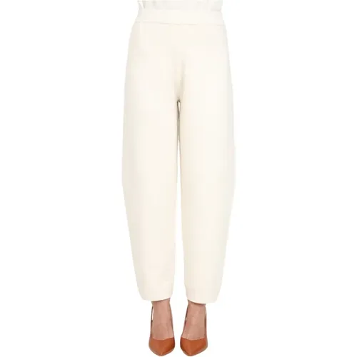 Ivory Dula Hose , Damen, Größe: L - Max Mara - Modalova