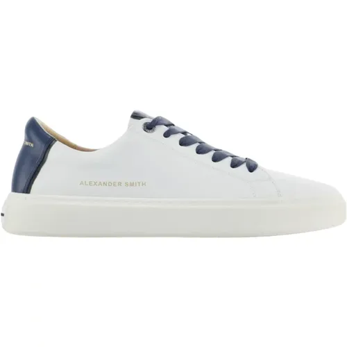London Sneakers with Contrast Tongue and Back , male, Sizes: 9 UK - Alexander Smith - Modalova