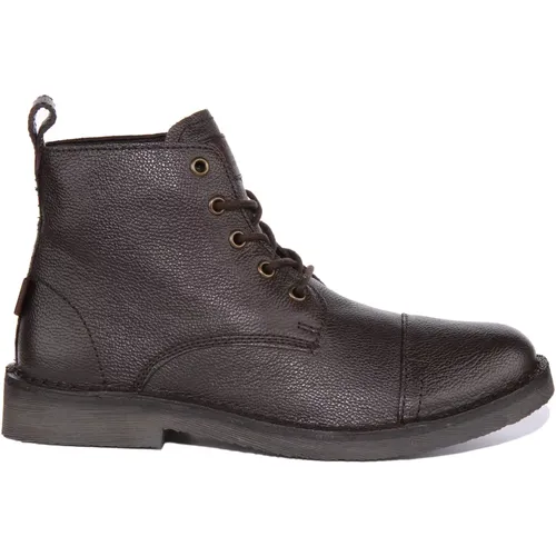 Levi's , Track Boot Dark Men , male, Sizes: 7 UK, 9 UK, 11 UK, 12 UK - Levis - Modalova