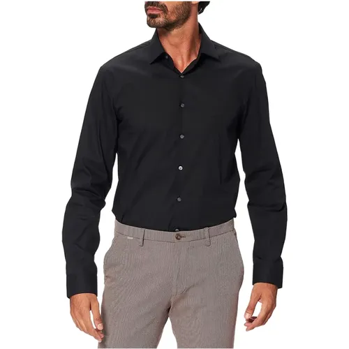 Stretch Slim Shirt , male, Sizes: M, 2XL, XL, L - Calvin Klein - Modalova