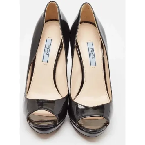 Pre-owned Fabric heels , female, Sizes: 5 1/2 UK - Prada Vintage - Modalova