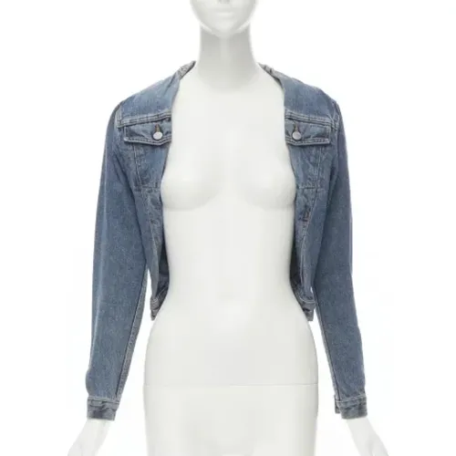 Pre-owned Denim outerwear , female, Sizes: XS - Maison Margiela Pre-owned - Modalova