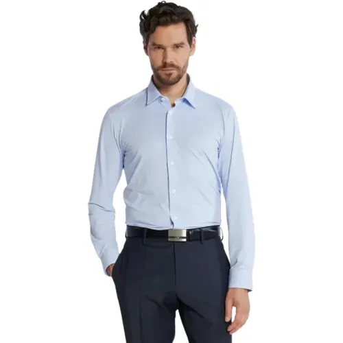 Slim Fit Stretch Shirt , male, Sizes: L, XL, M - Hugo Boss - Modalova