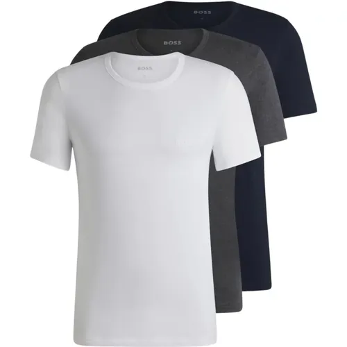 Klassisches Herren T-Shirt , Herren, Größe: 2XL - Hugo Boss - Modalova