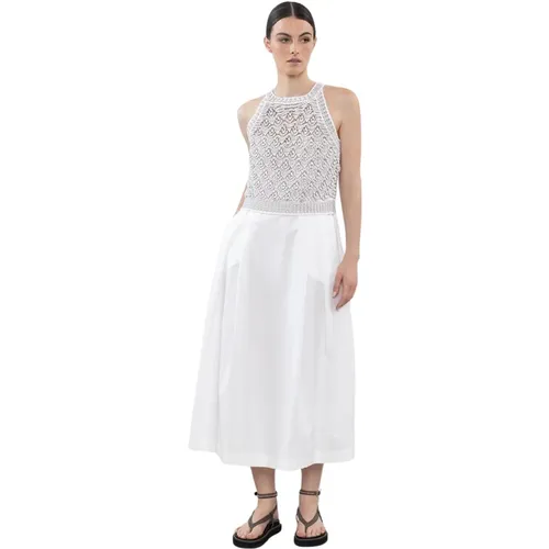 Summer Dress for Women , female, Sizes: M, S - PESERICO - Modalova