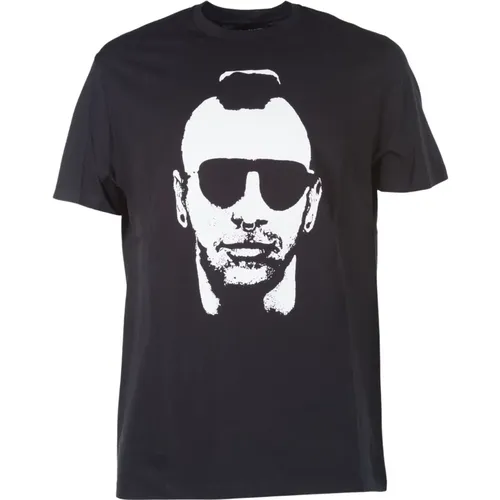 White Mohican Gangsta T-shirt , male, Sizes: S - Neil Barrett - Modalova