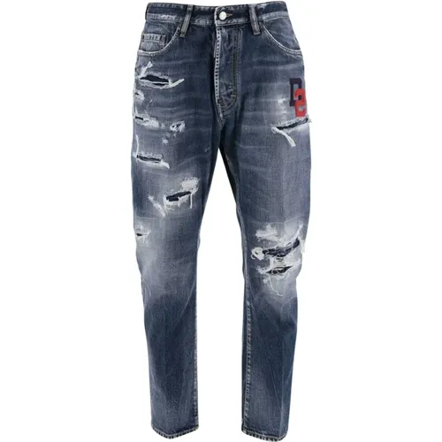 Jeans mit abgenutztem Effekt , Herren, Größe: XL - Dsquared2 - Modalova