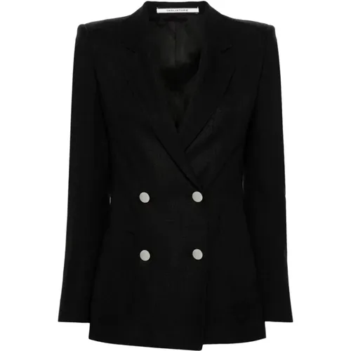 Schwarze Jacken für Männer - Tagliatore - Modalova
