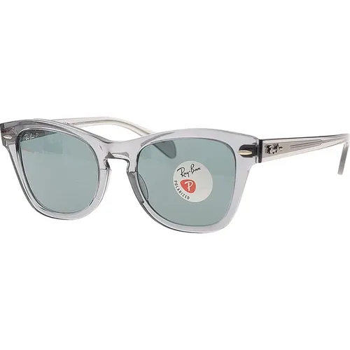 Stylish Sunglasses Dark Blue Lenses , unisex, Sizes: ONE SIZE - Ray-Ban - Modalova