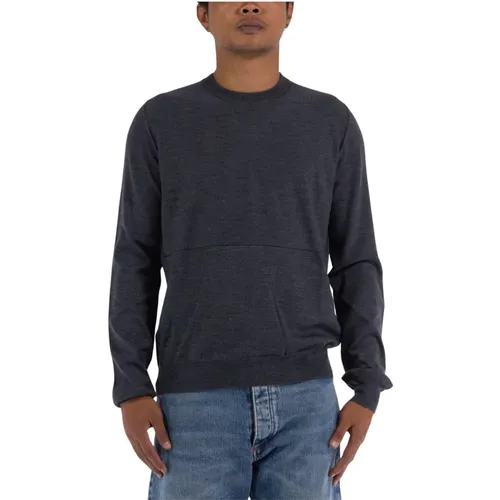 Extra Fine Merino Creweck Sweater , male, Sizes: S, M, L - Jil Sander - Modalova
